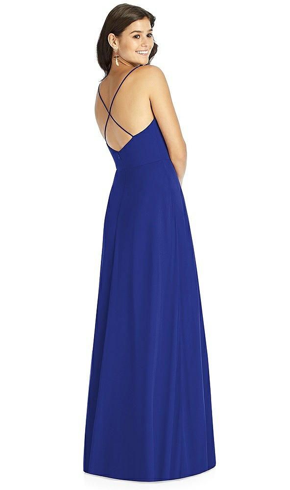 Back View - Cobalt Blue Thread Bridesmaid Style Ida