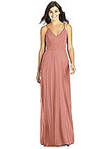 Front View Thumbnail - Desert Rose Thread Bridesmaid Style Ida