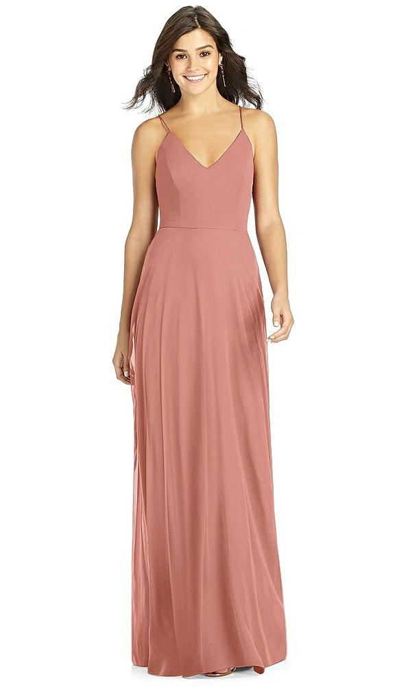 Front View - Desert Rose Thread Bridesmaid Style Ida