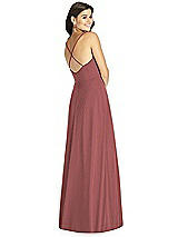 Rear View Thumbnail - English Rose Thread Bridesmaid Style Ida