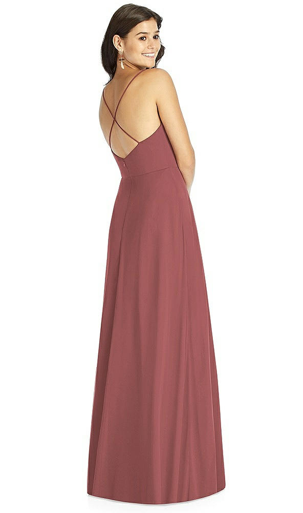 Back View - English Rose Thread Bridesmaid Style Ida