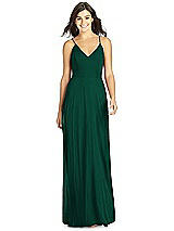 Front View Thumbnail - Hunter Green Thread Bridesmaid Style Ida