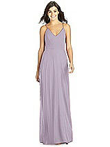 Front View Thumbnail - Lilac Haze Thread Bridesmaid Style Ida