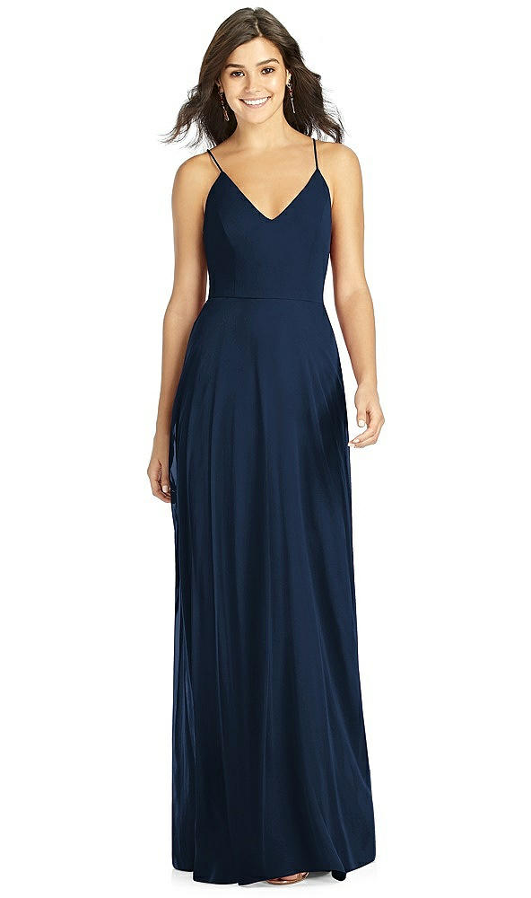 Front View - Midnight Navy Thread Bridesmaid Style Ida