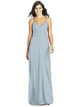 Front View Thumbnail - Mist Thread Bridesmaid Style Ida