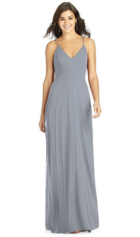 Front View - Platinum Thread Bridesmaid Style Ida