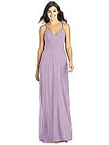 Front View Thumbnail - Pale Purple Thread Bridesmaid Style Ida