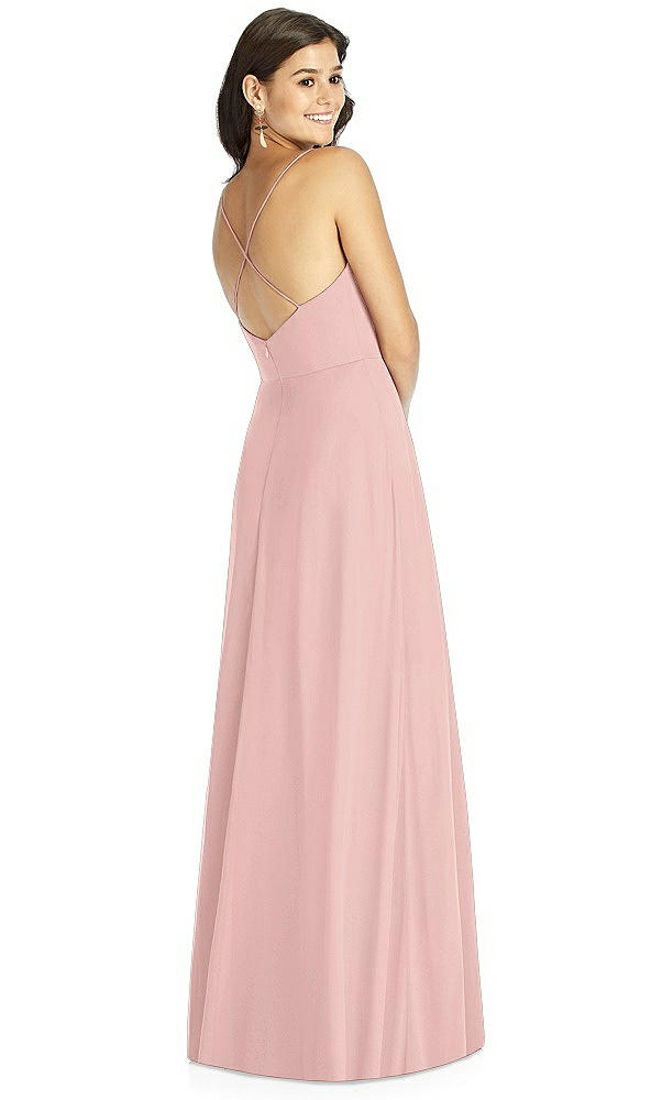 Back View - Rose - PANTONE Rose Quartz Thread Bridesmaid Style Ida