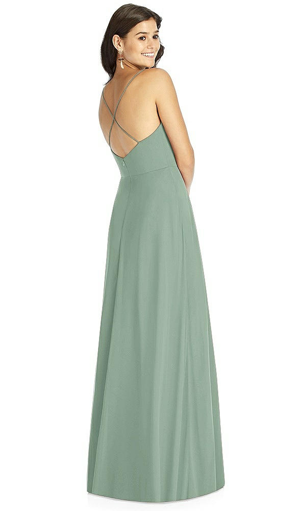 Back View - Seagrass Thread Bridesmaid Style Ida