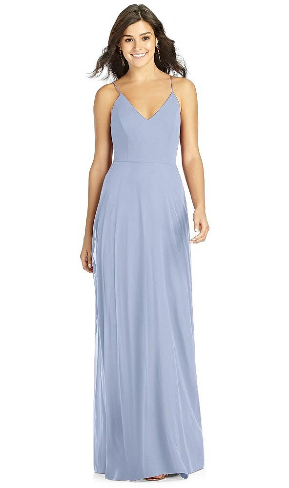 Front View - Sky Blue Thread Bridesmaid Style Ida