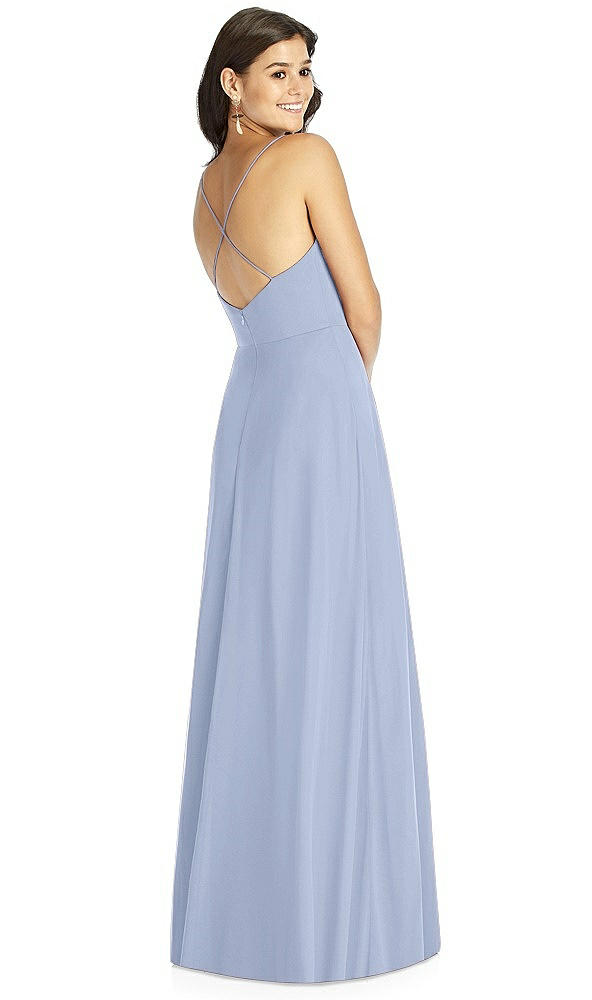 Back View - Sky Blue Thread Bridesmaid Style Ida