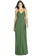 Front View Thumbnail - Vineyard Green Thread Bridesmaid Style Ida