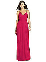 Front View Thumbnail - Vivid Pink Thread Bridesmaid Style Ida