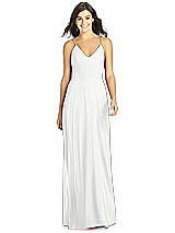 Front View Thumbnail - White Thread Bridesmaid Style Ida