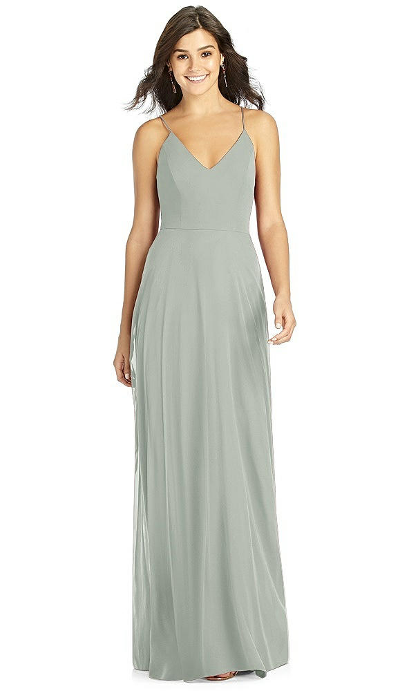 Front View - Willow Green Thread Bridesmaid Style Ida