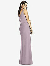 Rear View Thumbnail - Lilac Dusk Thread Bridesmaid Style Ines