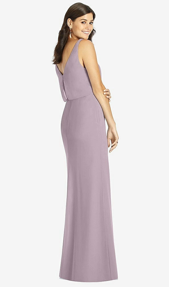 Back View - Lilac Dusk Thread Bridesmaid Style Ines