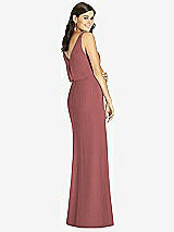 Rear View Thumbnail - English Rose Thread Bridesmaid Style Ines