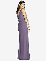 Rear View Thumbnail - Lavender Thread Bridesmaid Style Ines