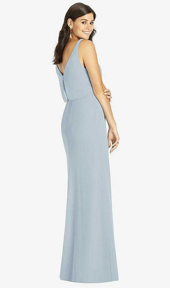 Back View - Mist Thread Bridesmaid Style Ines