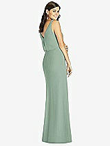 Rear View Thumbnail - Seagrass Thread Bridesmaid Style Ines