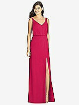 Front View Thumbnail - Vivid Pink Thread Bridesmaid Style Ines