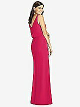 Rear View Thumbnail - Vivid Pink Thread Bridesmaid Style Ines