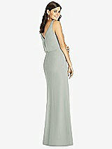 Rear View Thumbnail - Willow Green Thread Bridesmaid Style Ines