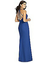 Rear View Thumbnail - Classic Blue Thread Bridesmaid Style Molly