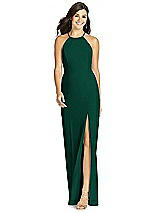 Front View Thumbnail - Hunter Green Thread Bridesmaid Style Molly