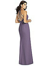 Rear View Thumbnail - Lavender Thread Bridesmaid Style Molly