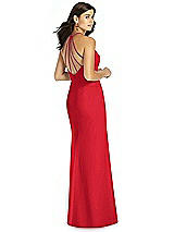 Rear View Thumbnail - Parisian Red Thread Bridesmaid Style Molly