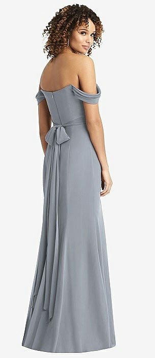 Social Bridesmaids shops Off the Shoulder Gown