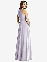 Rear View Thumbnail - Moondance Sleeveless Halter Chiffon Maxi Dress