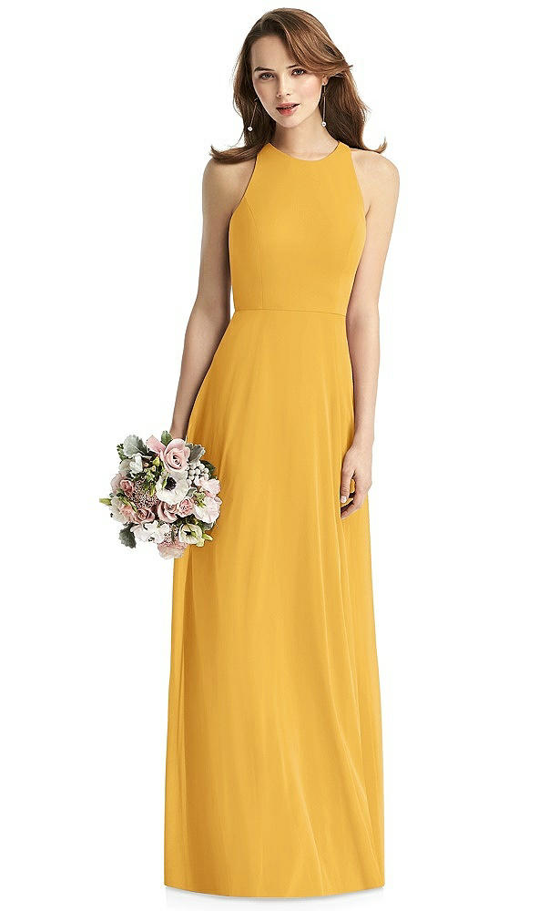 Front View - NYC Yellow Thread Bridesmaid Style Emily