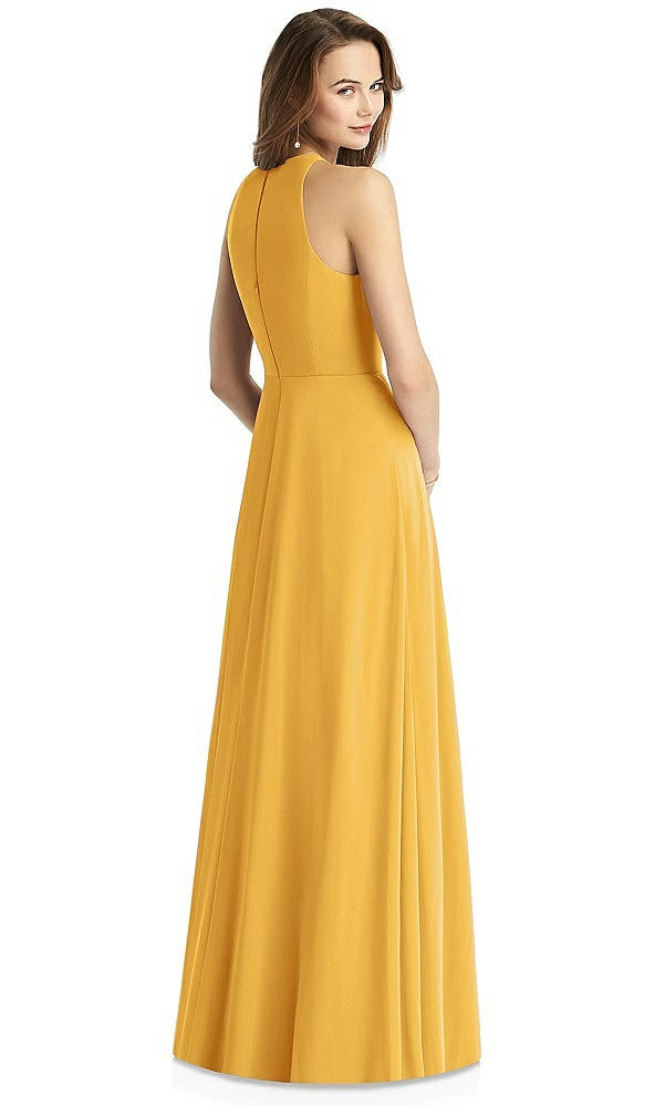 Back View - NYC Yellow Thread Bridesmaid Style Emily