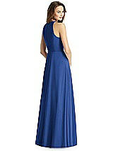 Rear View Thumbnail - Classic Blue Thread Bridesmaid Style Emily