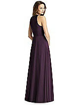 Rear View Thumbnail - Aubergine Thread Bridesmaid Style Emily