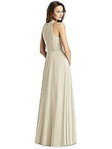 Rear View Thumbnail - Champagne Thread Bridesmaid Style Emily