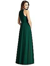 Rear View Thumbnail - Hunter Green Thread Bridesmaid Style Emily