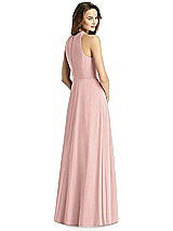 Rear View Thumbnail - Rose - PANTONE Rose Quartz Thread Bridesmaid Style Emily