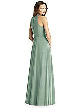 Rear View Thumbnail - Seagrass Thread Bridesmaid Style Emily