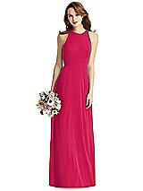 Front View Thumbnail - Vivid Pink Thread Bridesmaid Style Emily