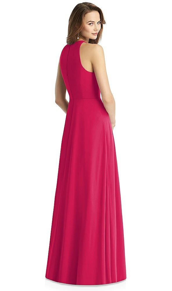 Back View - Vivid Pink Thread Bridesmaid Style Emily