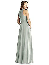 Rear View Thumbnail - Willow Green Thread Bridesmaid Style Emily