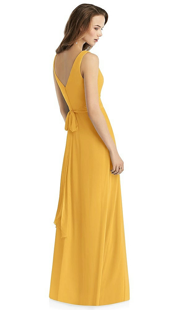 Back View - NYC Yellow Thread Bridesmaid Style Layla