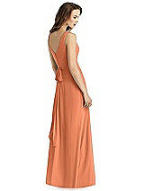 Rear View Thumbnail - Sweet Melon Thread Bridesmaid Style Layla