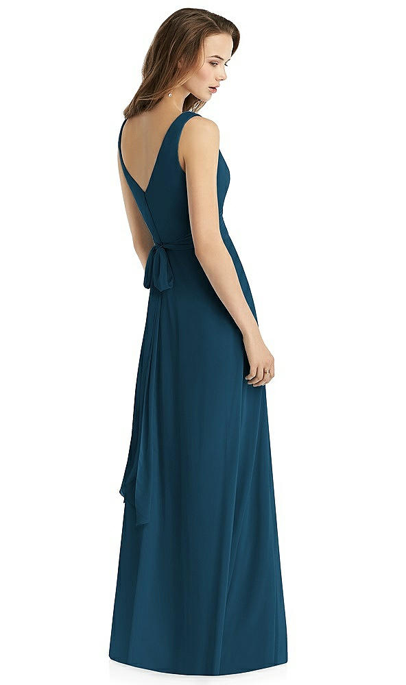 Back View - Atlantic Blue Thread Bridesmaid Style Layla