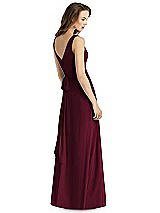 Rear View Thumbnail - Cabernet Thread Bridesmaid Style Layla