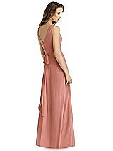 Rear View Thumbnail - Desert Rose Thread Bridesmaid Style Layla